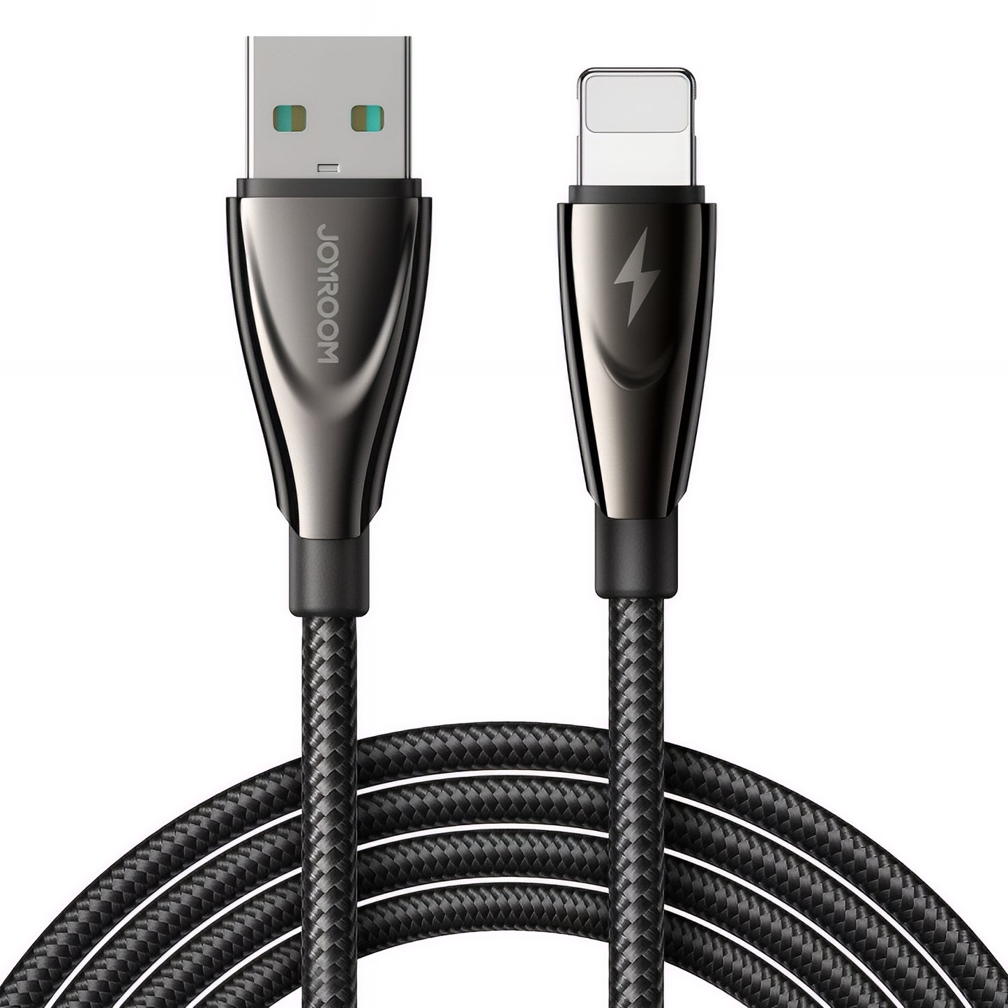 USB-A til Lightning data- og ladekabel Joyroom SA31-AL3, 18W, 1,2m, svart
