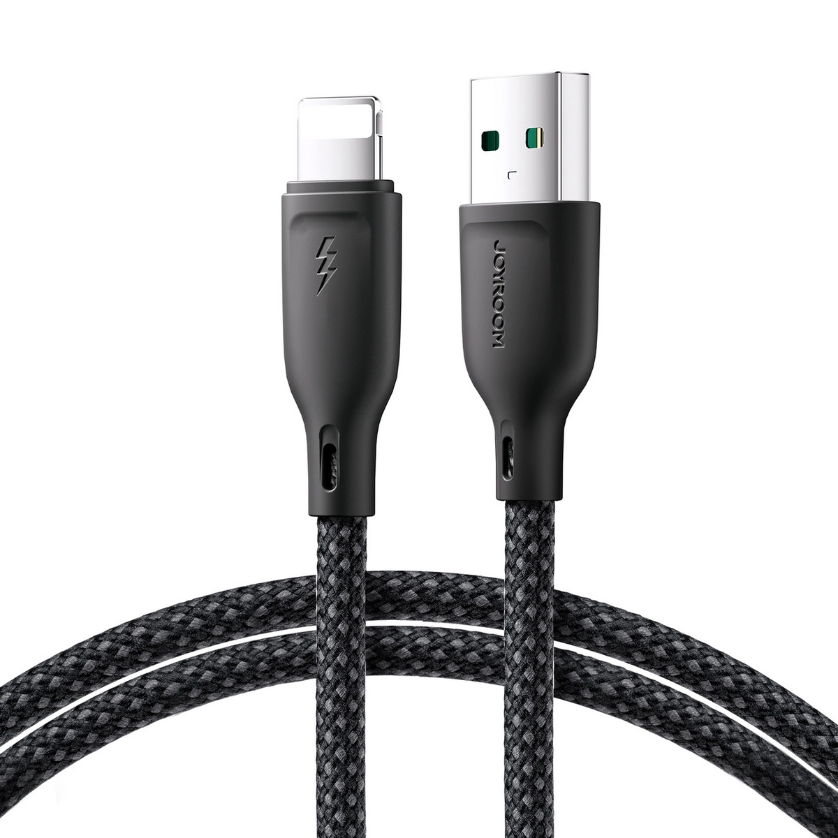 USB-A til Lightning data- og ladekabel Joyroom S-A34, 18W, 1m, svart