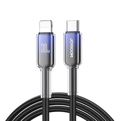 USB-C til Lightning data- og ladekabel Joyroom S-A42, 30W, 1,2m, svart