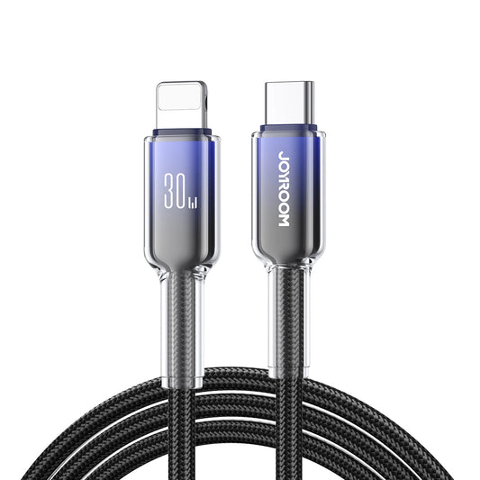 USB-C til Lightning data- og ladekabel Joyroom S-A42, 30W, 1,2m, svart