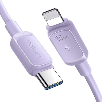 USB-C til Lightning data- og ladekabel Joyroom S-A14, 20W, 1,2m, lilla