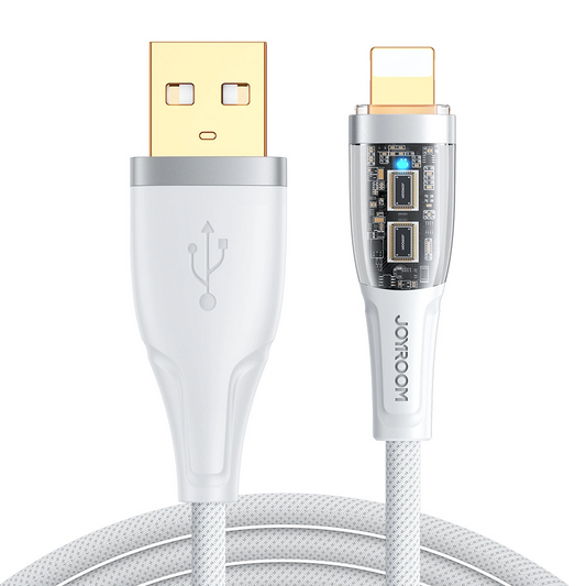 USB-A til Lightning data- og ladekabel Joyroom S-UL012A3, 18W, 1,2m, hvit