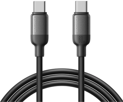 USB-C Data- og ladekabel - USB-C Joyroom S-A62 Lively, 60W, 1,2m, Svart