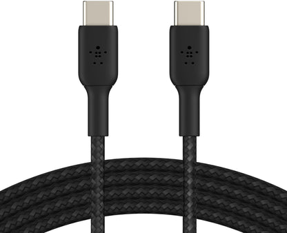 USB-C data- og ladekabel - USB-C Belkin BoostCharge Pro, 60W, 2m, svart CAB004bt2MBK