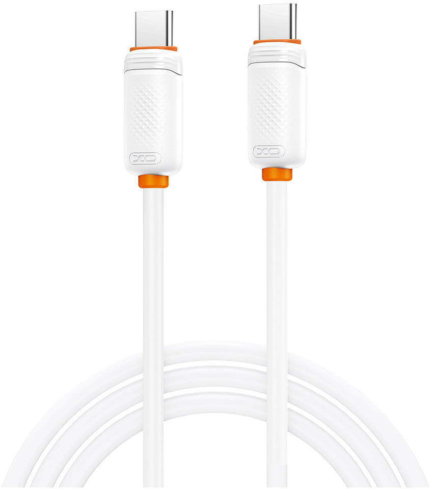 USB-C Data- og ladekabel - USB-C XO Design NB-Q302B, 60W, 1m, Hvit