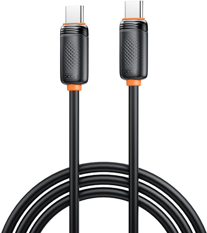 USB-C Data- og ladekabel - USB-C XO Design NB-Q302B, 60W, 1m, Svart