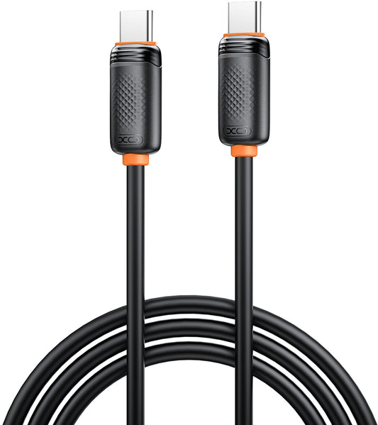 USB-C Data- og ladekabel - USB-C XO Design NB-Q302B, 60W, 1m, Svart