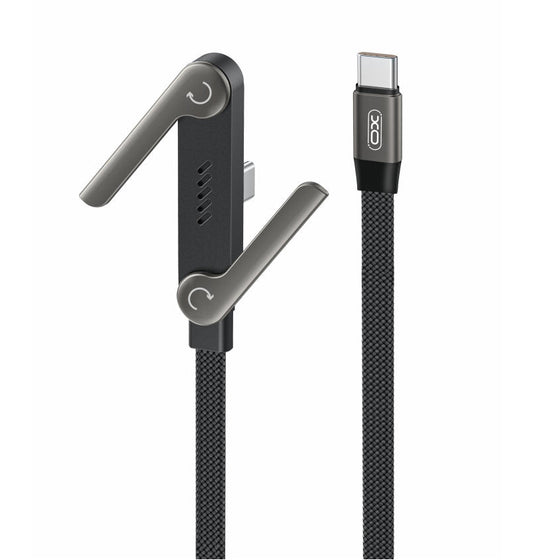 USB-C Data- og ladekabel - USB-C XO Design NB-Q311, 240W, 1,5m, Svart