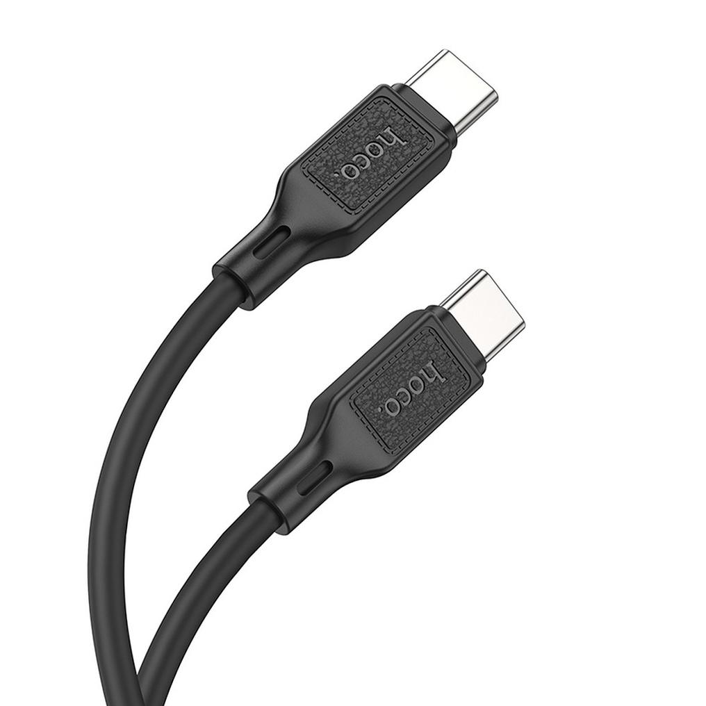 USB-C Data- og ladekabel - USB-C HOCO X90, 60W, 1m, Svart