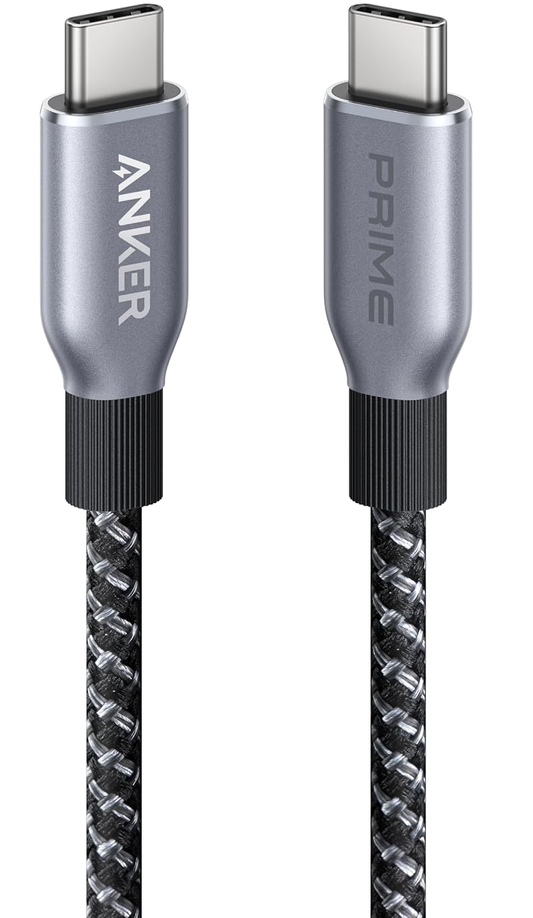 Anker Prime USB-C til USB-C data- og ladekabel, 240 W, 0,9 m, svart A88E2011