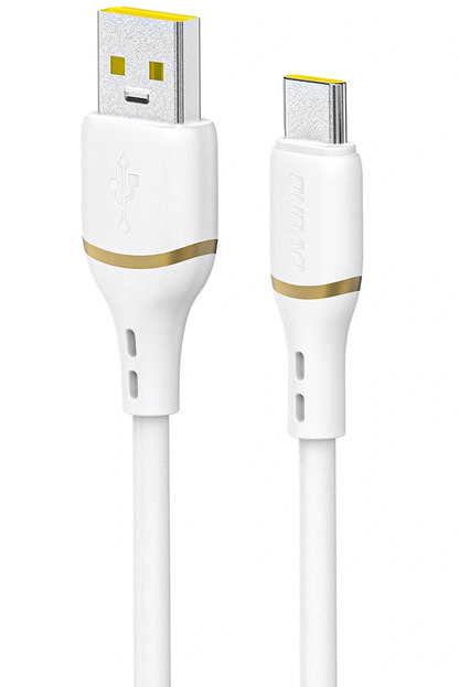 USB-A til USB-C datakabel og ladekabel Dudao L25T, 100W, 1m, hvit