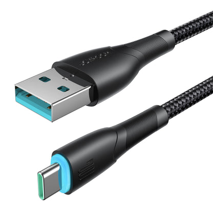 USB-A til USB-C data- og ladekabel Joyroom S-A32, 100W, 1m, Svart