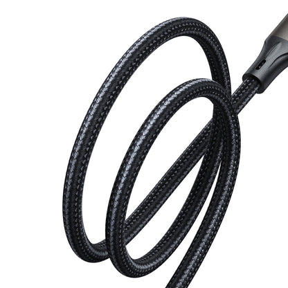 USB-C til USB-C data- og ladekabel Joyroom S-A25 Light-Speed, 100W, 1.2m, Svart