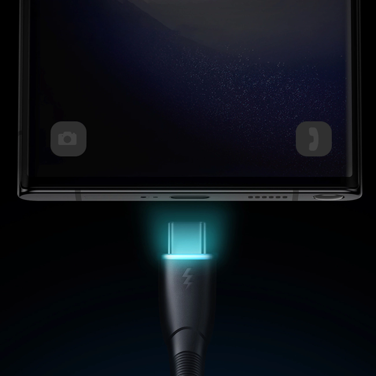 USB-A til USB-C data- og ladekabel Joyroom S-A32, 18W, 1m, Svart