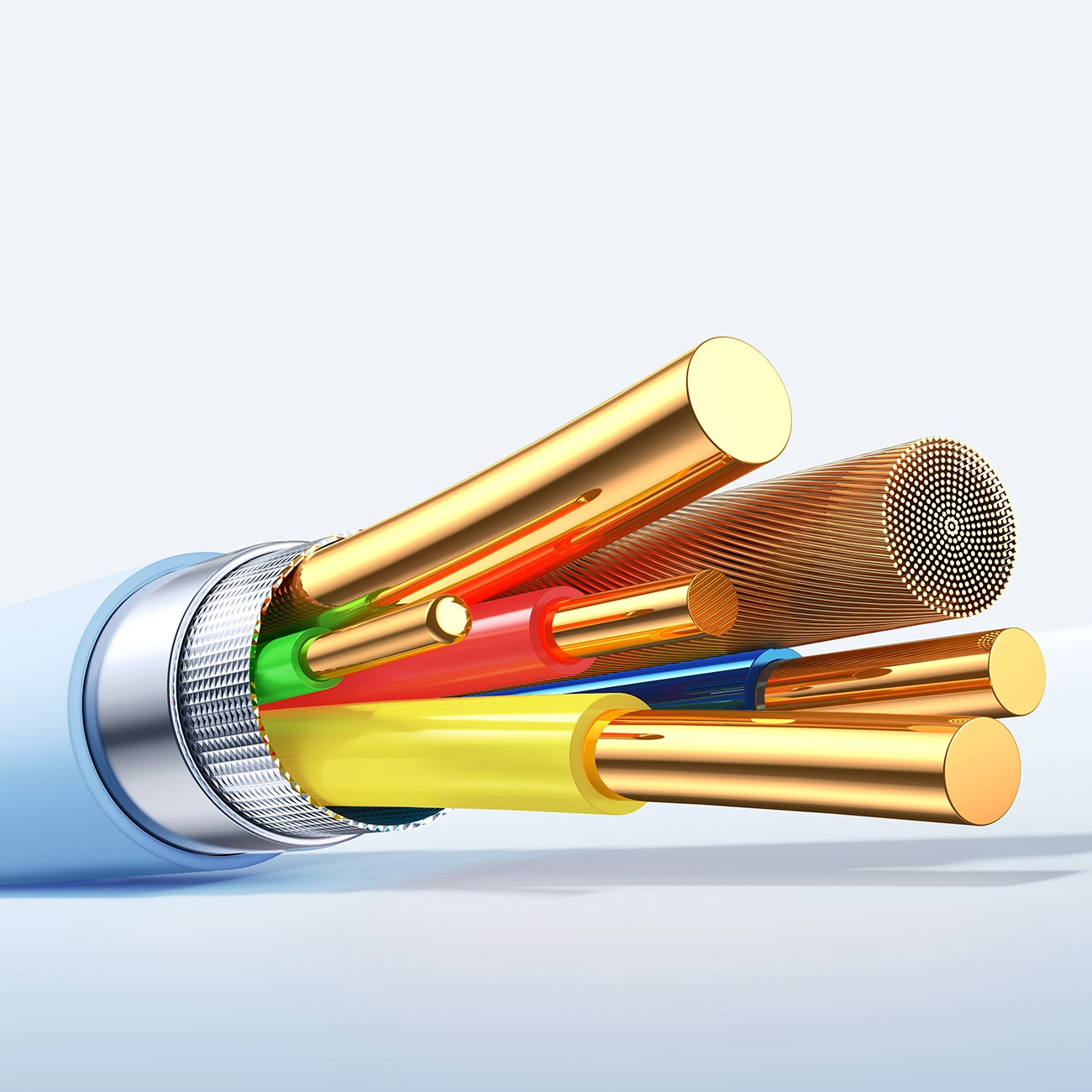 USB-C til Lightning-lade- og datakabel Joyroom S-A59 Vibrant, 30W, 1.2m, Blå