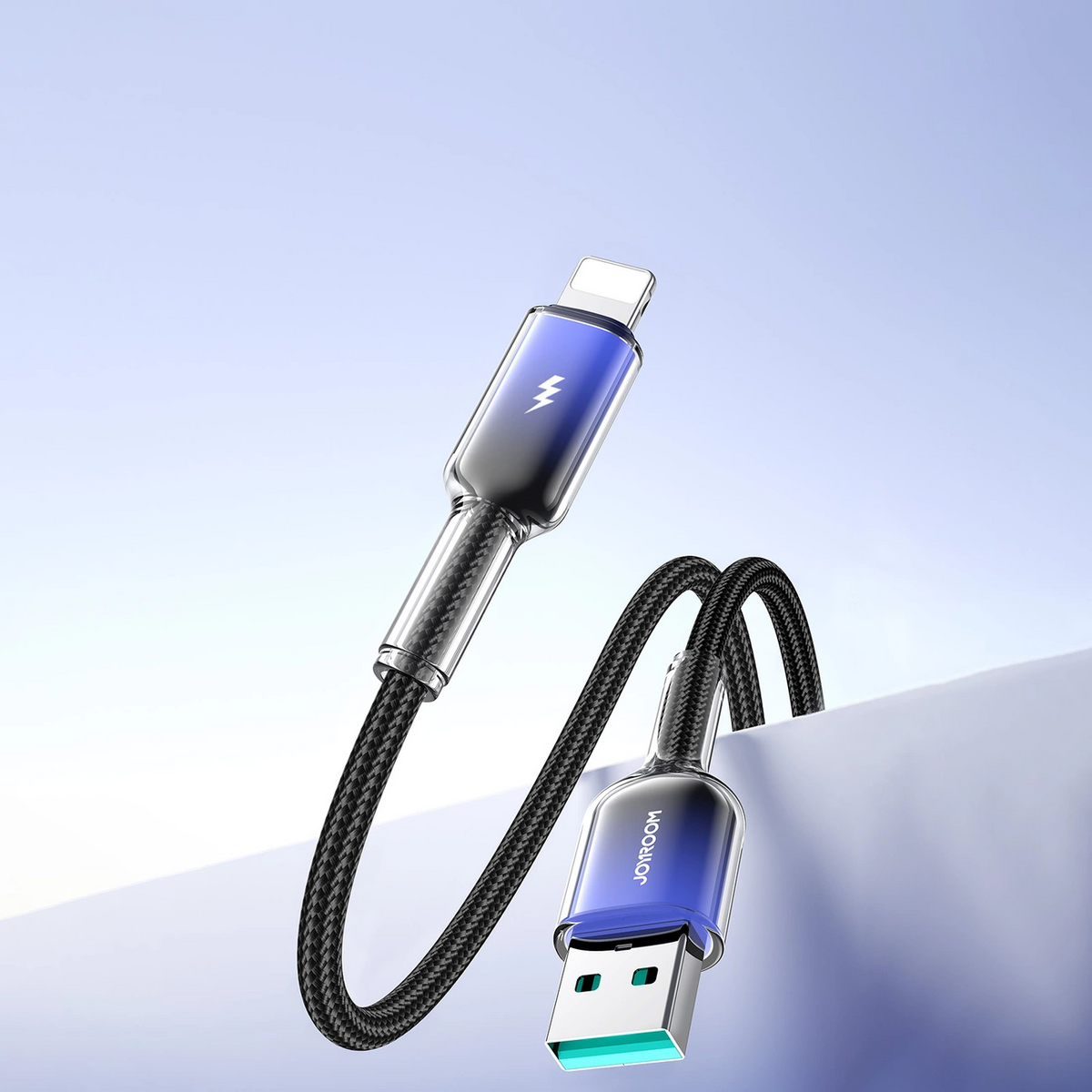 USB-A til Lightning data- og ladekabel Joyroom S-A42, 18W, 1,2m, svart