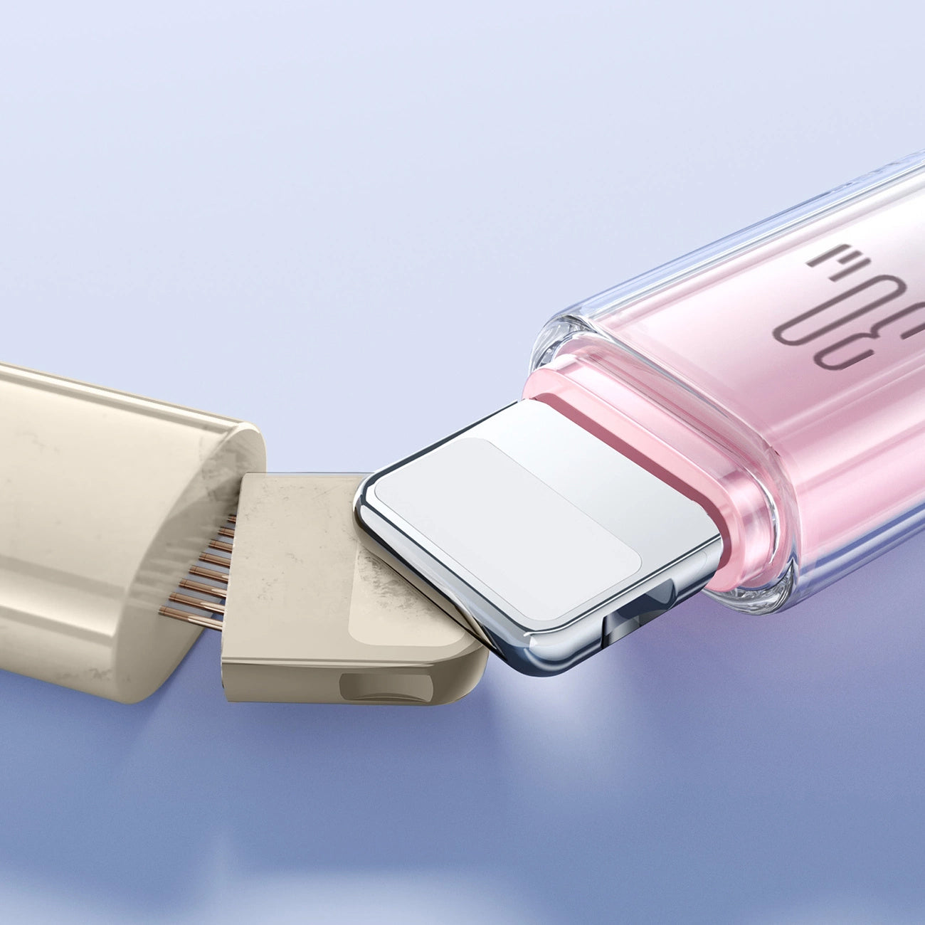 USB-C til Lightning data- og ladekabel Joyroom S-A42, 30W, 1,2m, hvit