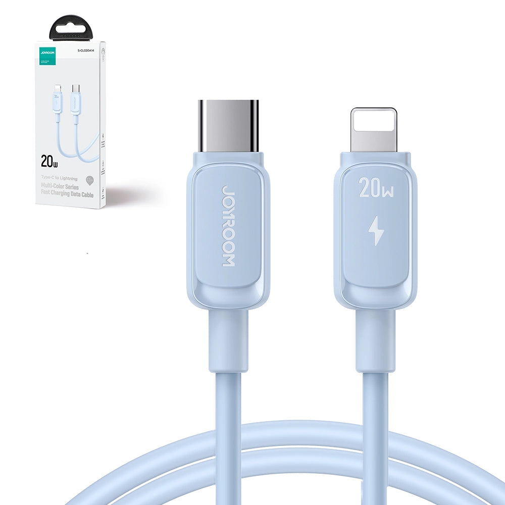 USB-C til Lightning data- og ladekabel Joyroom S-A14, 20W, 1,2m, Blå