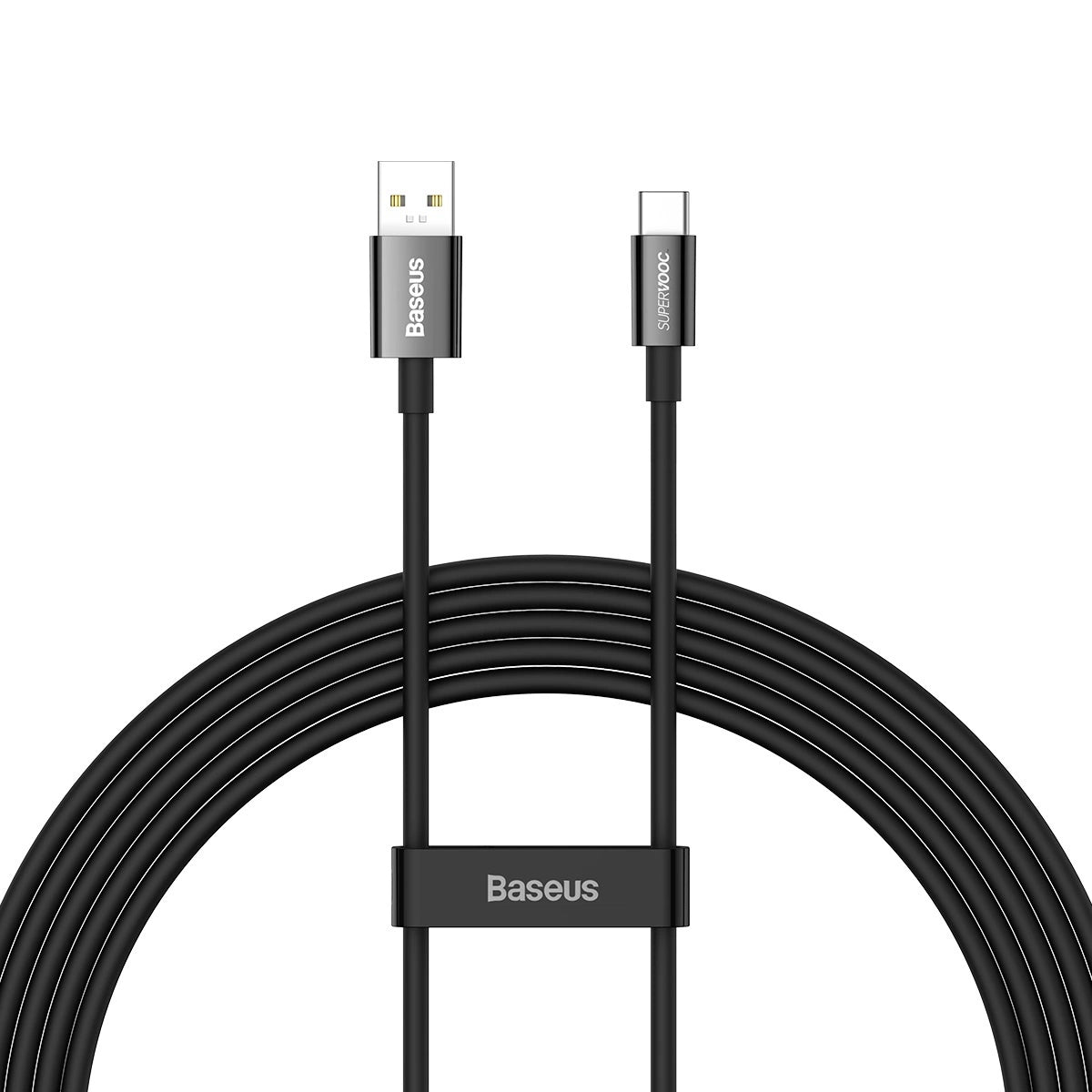 USB-A til USB-C data- og ladekabel Baseus Superior Series, 65W, 2m, Svart CAYS001001