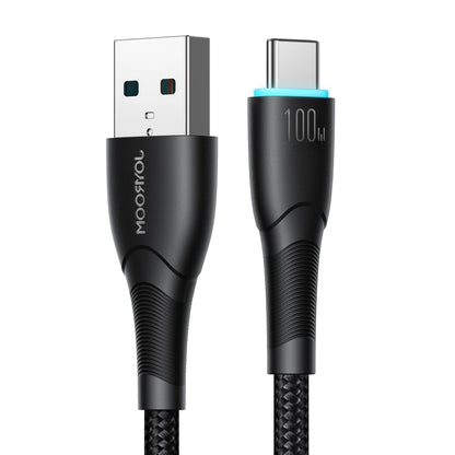 USB-A til USB-C data- og ladekabel Joyroom S-A32, 100W, 1m, Svart