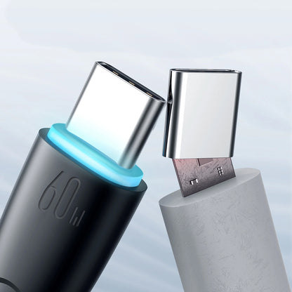 USB-C til USB-C data- og ladekabel Joyroom S-A32, 60W, 1m, Svart