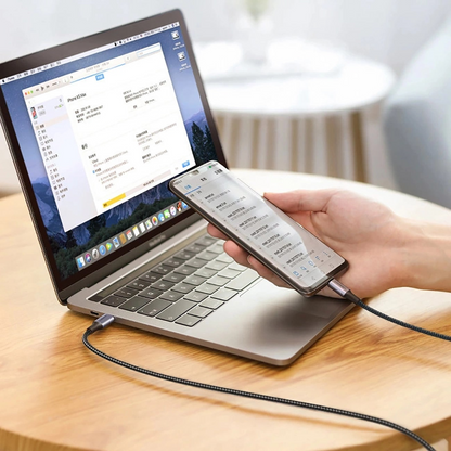 USB-C til USB-C data- og ladekabel UGREEN US316, 100W, 3m, Grå