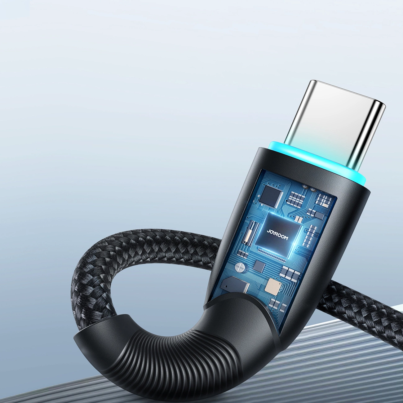 USB-A til USB-C data- og ladekabel Joyroom S-A32, 18W, 1m, Svart