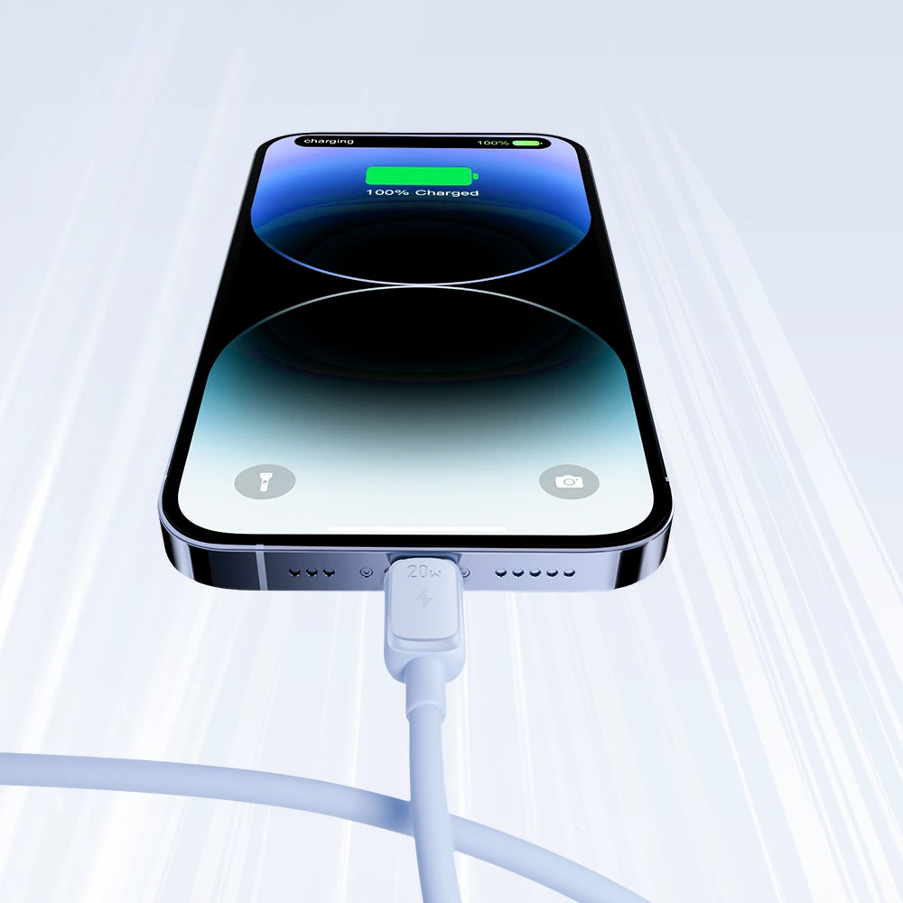 USB-C til Lightning data- og ladekabel Joyroom S-A14, 20W, 1,2m, Blå
