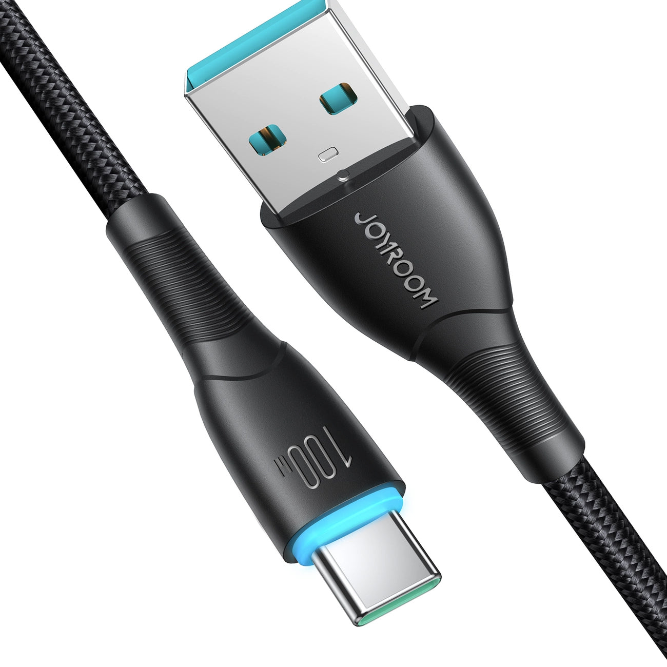 USB-A til USB-C data- og ladekabel Joyroom S-A32, 100W, 1m, Svart