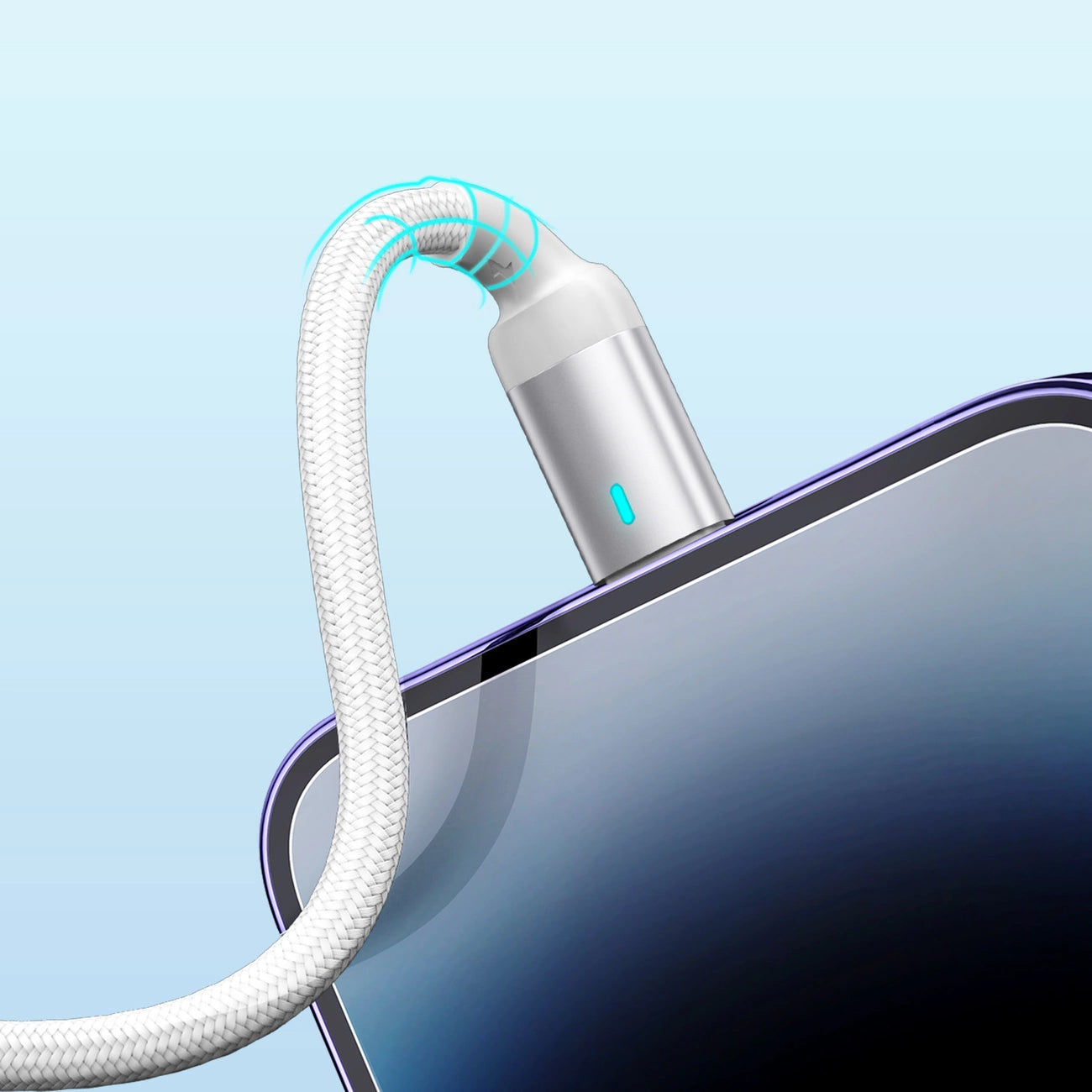 Data- og ladekabel USB-C - Lightning Joyroom S-A10, 20W, 1.2m, Hvit