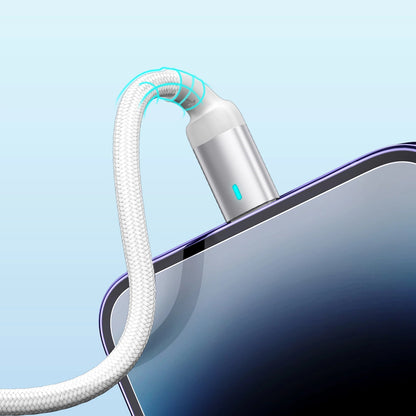Data- og ladekabel USB-C - Lightning Joyroom S-A10, 20W, 1.2m, Hvit
