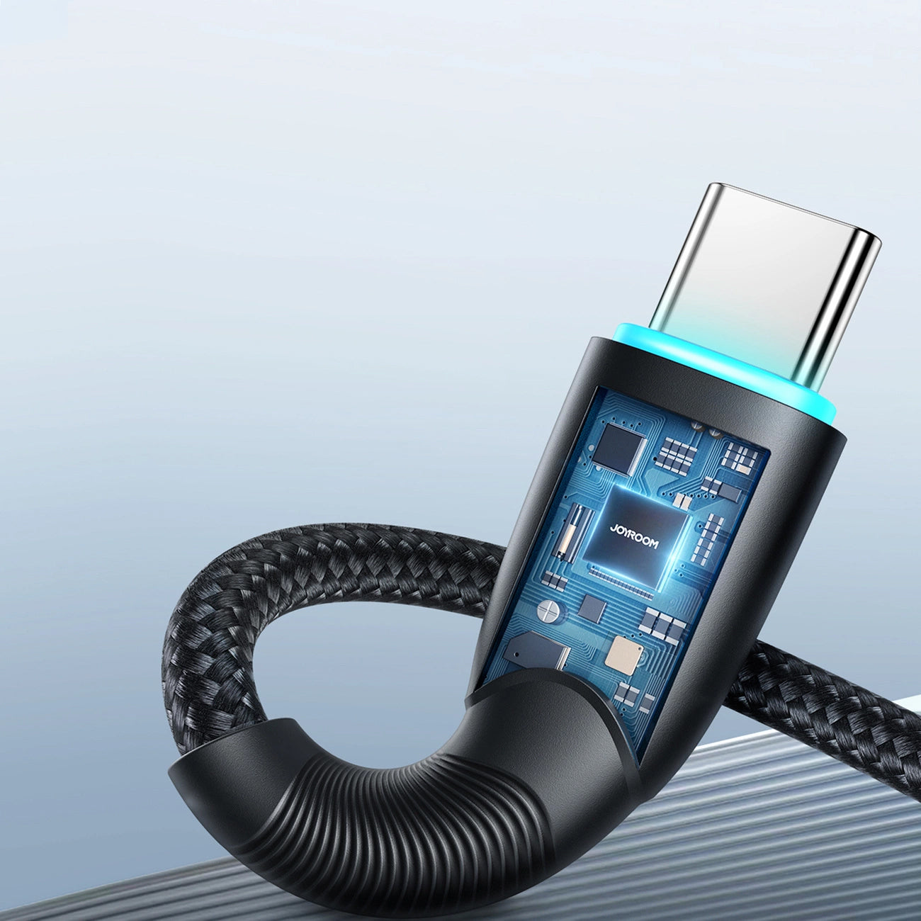USB-C til USB-C data- og ladekabel Joyroom S-A32, 60W, 1m, Svart