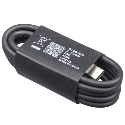 USB-C - USB-C Motorola data- og ladekabel, 1m, Svart SC18D13215