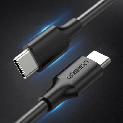 USB-C til USB-C data- og ladekabel UGREEN US286, 60W, 1m, Svart