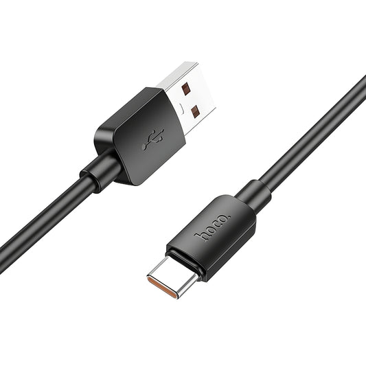 Data- og ladekabel USB-A - USB-C HOCO X96, 100 W, 1 m, svart 