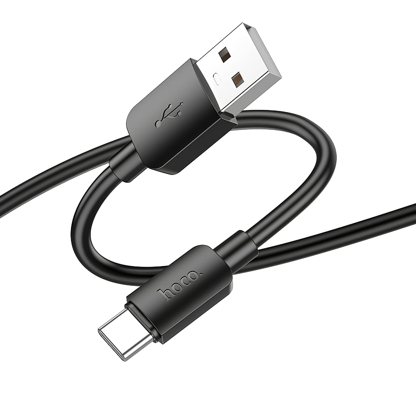 USB-A - USB-C HOCO X96 data- og ladekabel, 27W, 1m, Svart