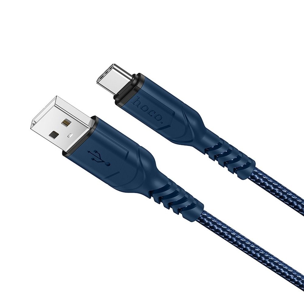 USB-A til USB-C data- og ladekabel HOCO X59 Victory, 18W, 1m, Blå