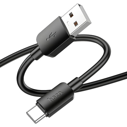 Data- og ladekabel USB-A - USB-C HOCO X96, 27W, 0.25m, Svart