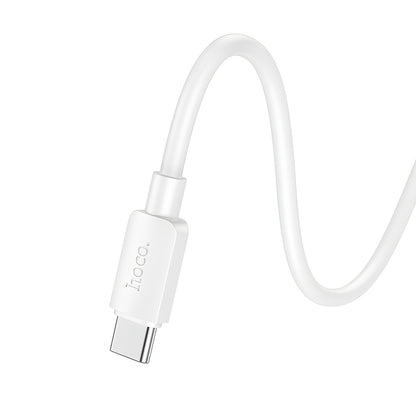 USB-C til USB-C Data- og Ladekabel HOCO X96, 100W, 1m, Hvit