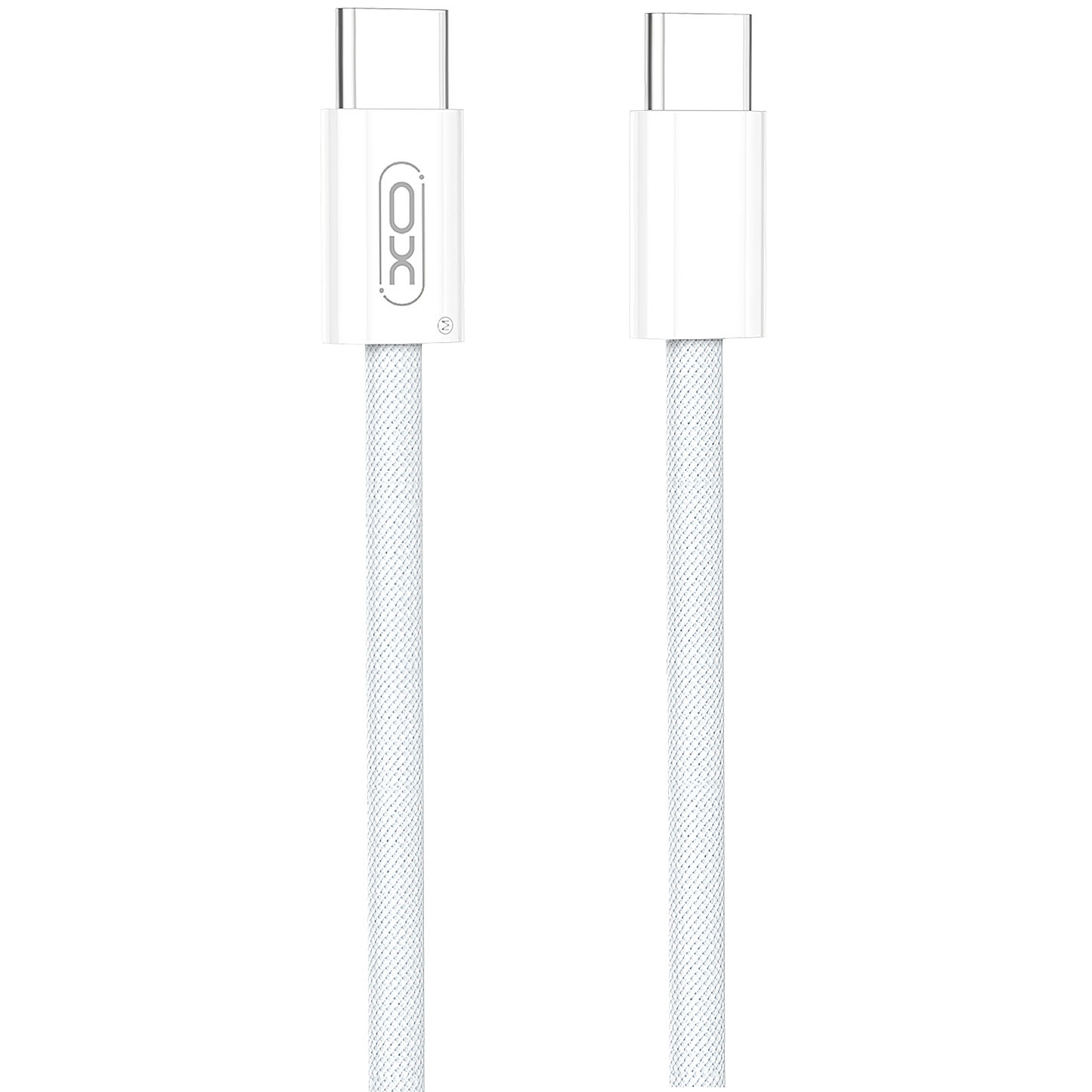 USB-C data- og ladekabel - USB-C XO Design NB-Q260A, 60W, 1m, Hvit
