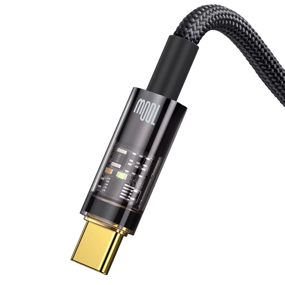 USB-A til USB-C Data- og Ladekabel Baseus Explorer, 100W, 2m, Svart CATS000301