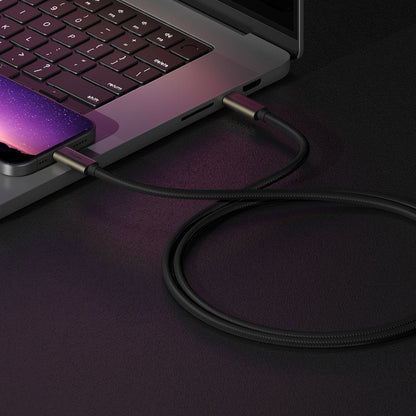 USB-C data- og ladekabel - USB-C Ringke 2X2, 240W, 1m, Svart