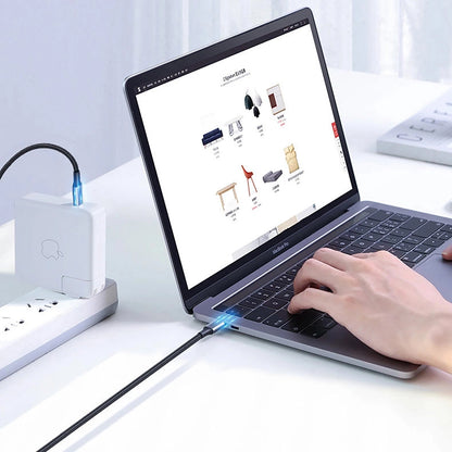USB-C til USB-C data- og ladekabel UGREEN US316, 100W, 1.5m, Grå