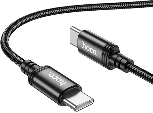 USB-C til USB-C Data- og Ladekabel HOCO X89, 60W, 2m, Svart
