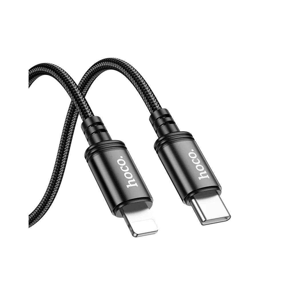 USB-C - Lightning Data- og Ladekabel HOCO X89, 27W, 2m, Svart