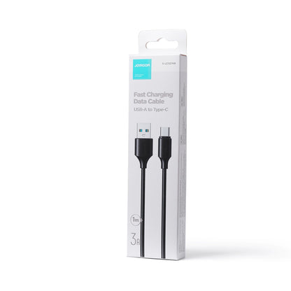 Data- og ladekabel USB-A - USB-C Joyroom S-UC027A9, 20W, 1m, Svart