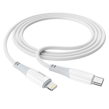 USB-C til Lightning Data- og Ladekabel HOCO X70, 20W, 1m, Hvit