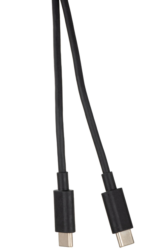 USB-A til USB-C HMD data- og ladekabel, 15W, 1m, Svart 80300226H001