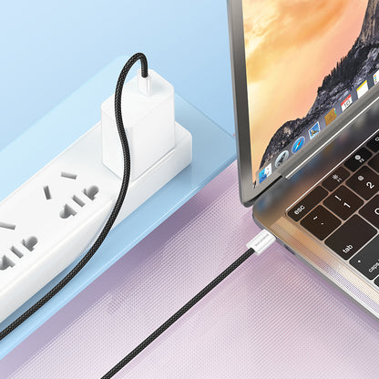 USB-C til USB-C data- og ladekabel Borofone BX103 Original, 60W, 1m, Svart