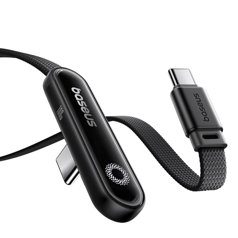 USB-C til USB-C data- og ladekabel Baseus MVP 3, 100W, 2m, Svart P10382500121-01